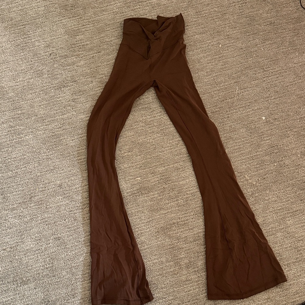 OFFLINE by aerie high waist flared leggings